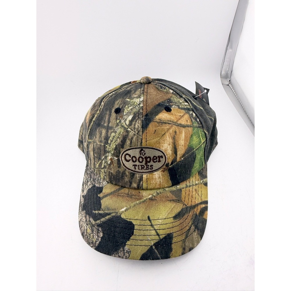 Cooper Tires Mossy Oak Camo Baseball Cap‎ Adjustable Snapback